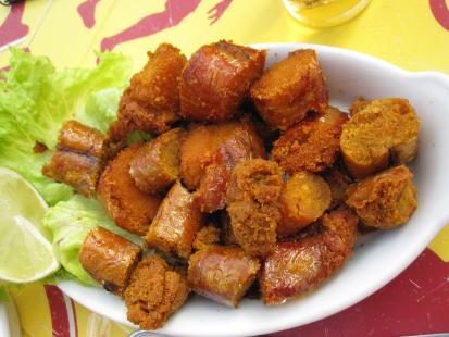 A cooperativa vai oferecer peixe frito para venda e degustao