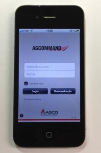 O aplicativo AGCOMMAND oferece a capacidade do Gerenciamento de Frota, previso do tempo com radar integrado** e histrico de dados detalhado