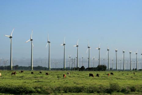 Em agosto, a fonte elica atingiu a capacidade instalada de 5 gigawatts, quantidade que pode atender at 12 milhes de pessoas